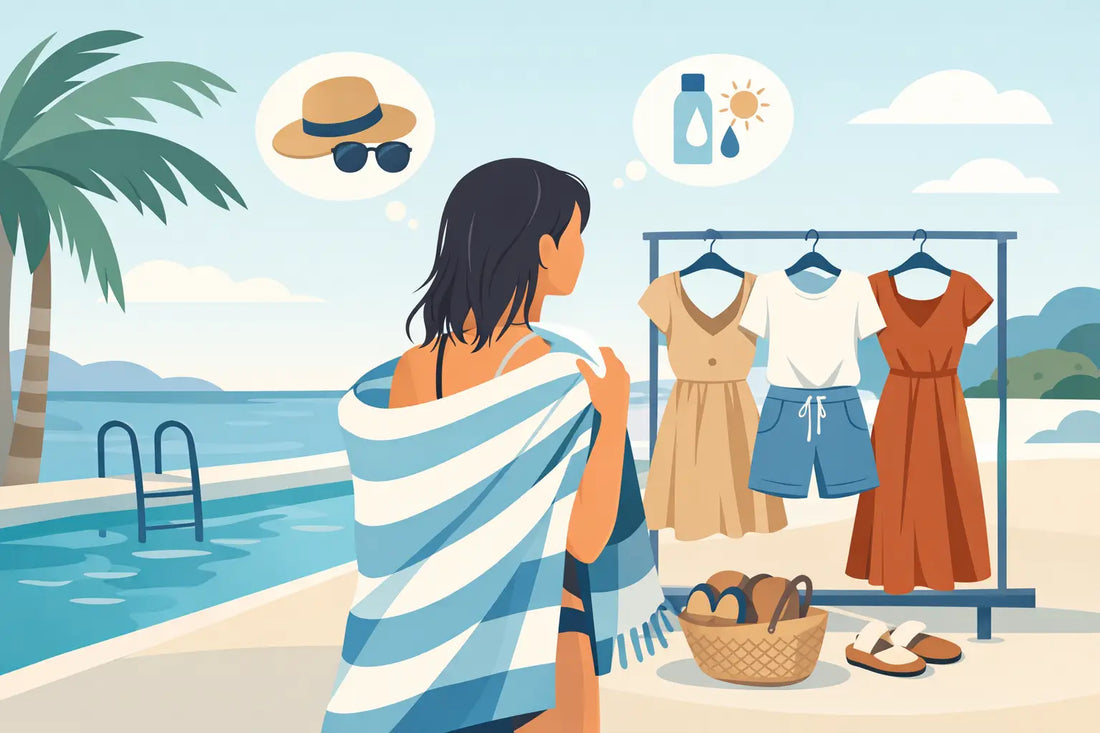 Quoi porter après la baignade ?