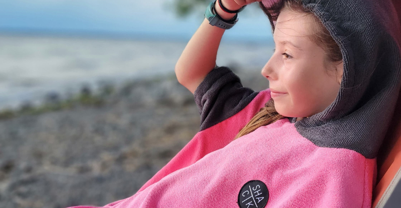 La nouvelle édition du poncho serviette junior