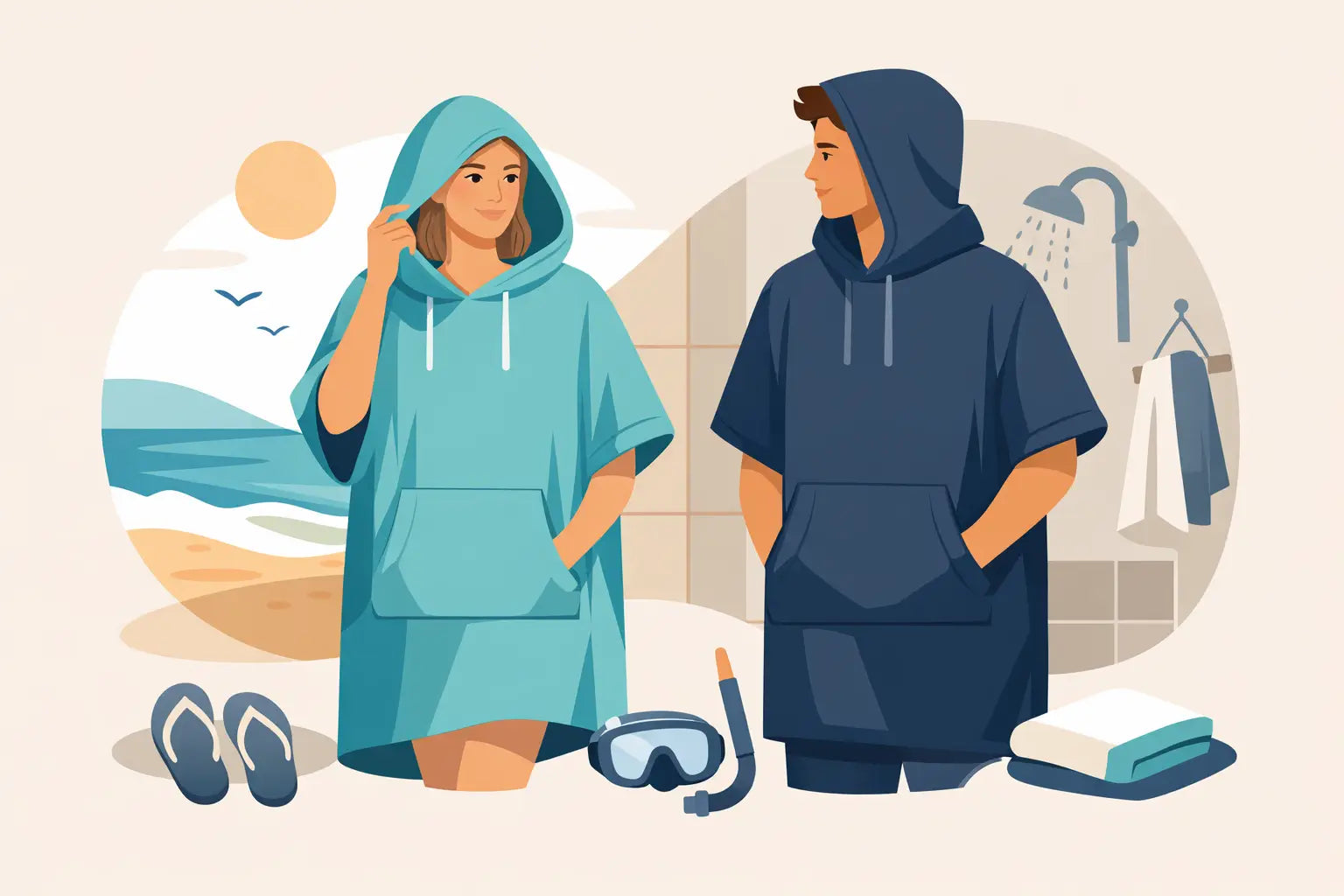 Parka serviette unisexe - bien la choisir