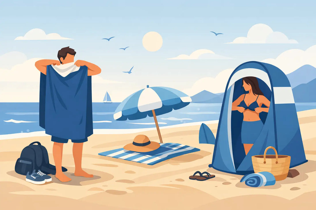 Comment se changer à la plage sans galérer