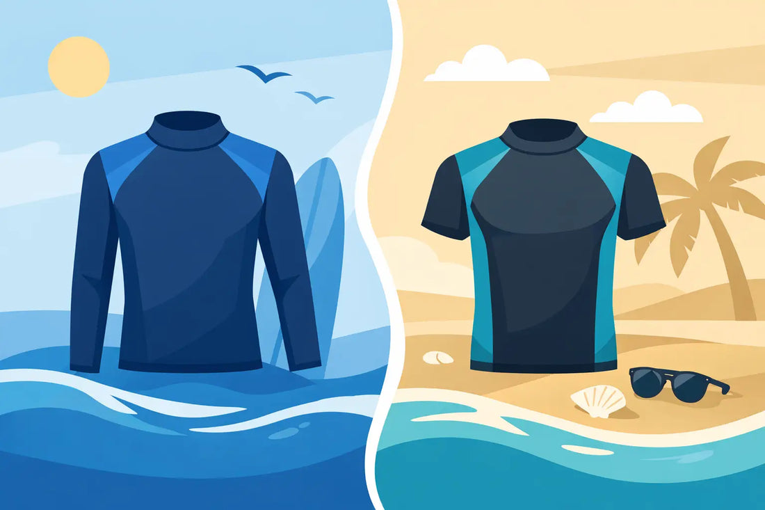 Rashguard manches longues ou courtes ?