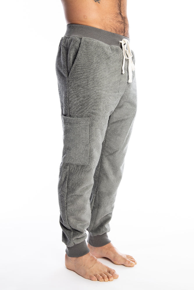Jogger en microfibre gris - Unisexe