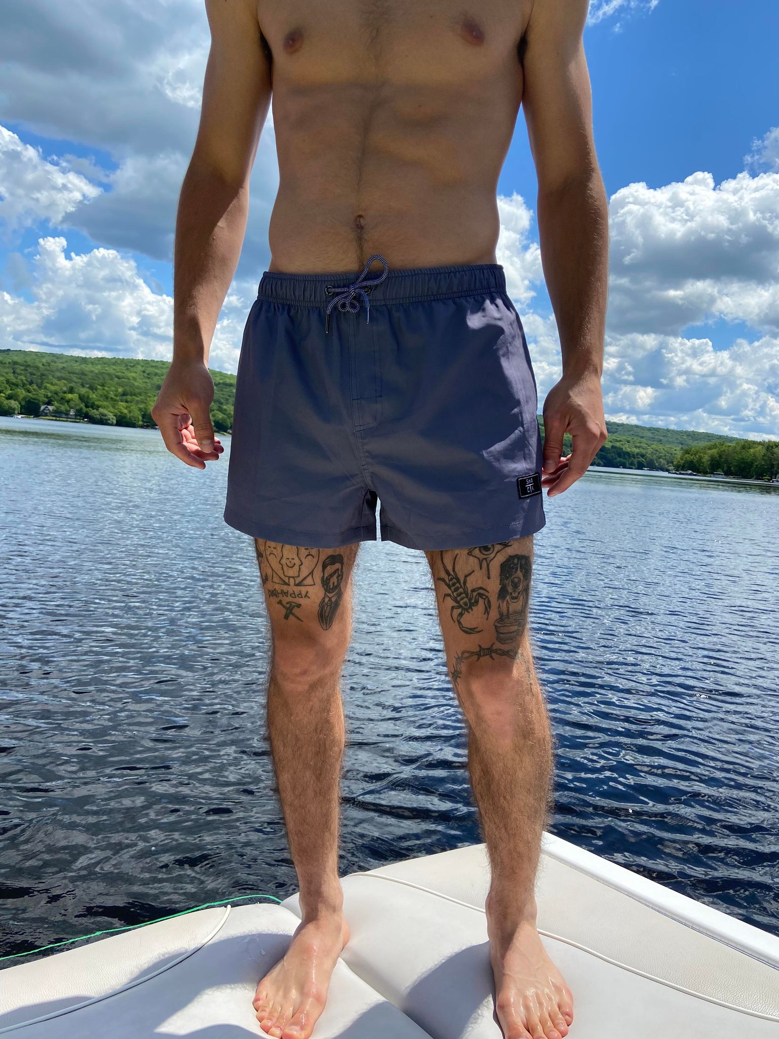 Men Swimsuit-to-Go (made from recycled bottles)