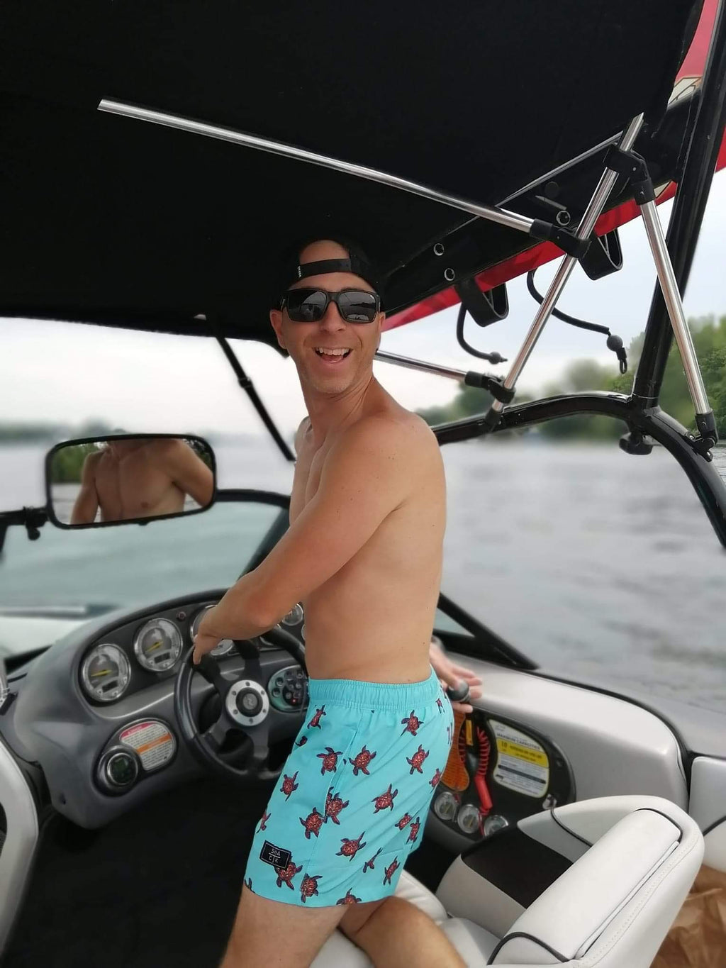Men Swimsuit-to-Go (made from recycled bottles)