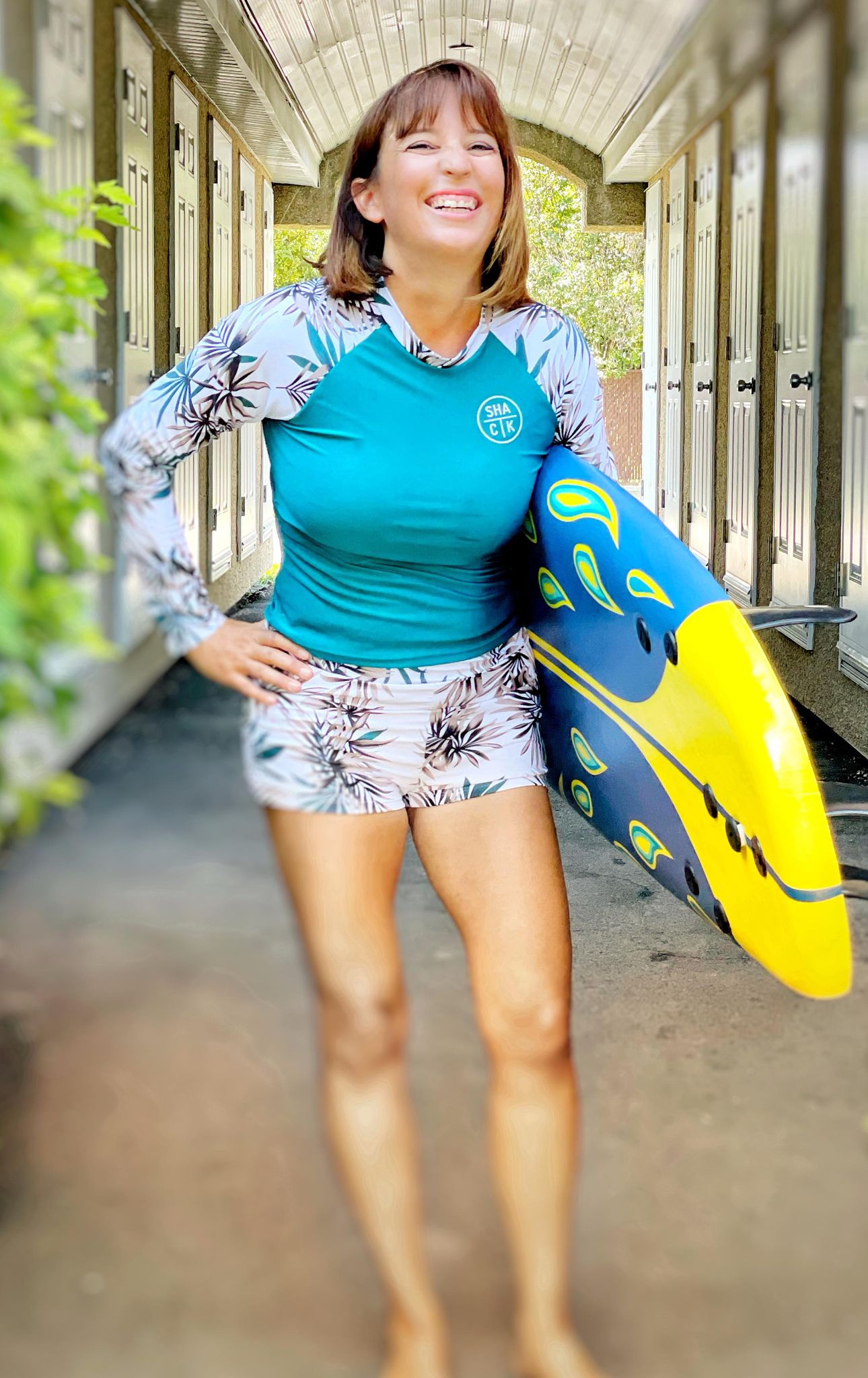 Short Rashguard Pour Femme