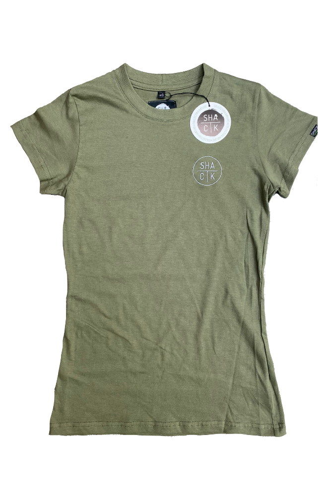 T-Shirt Ajusté À Imprimé Nature Pour Femme