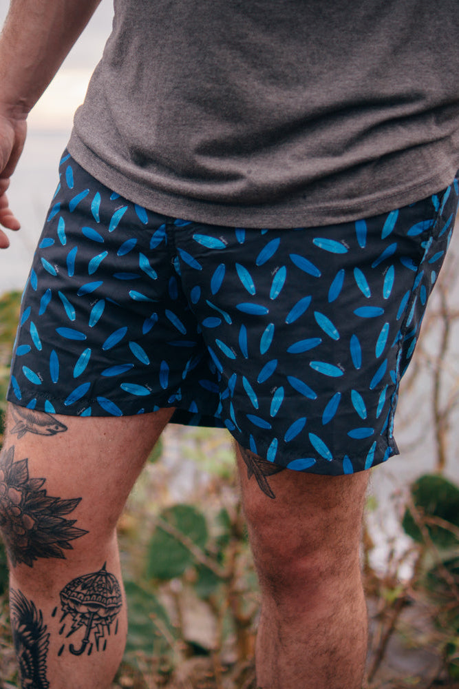 Men's swimsuit - Blue Paddleboard