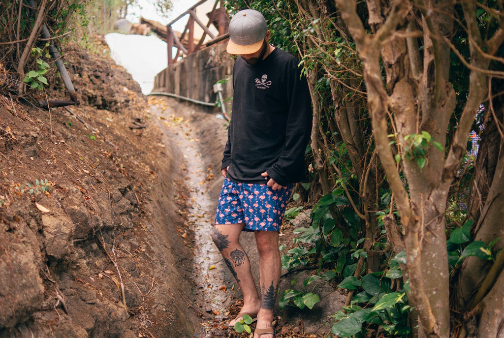 Men's swimsuit - Flamingo