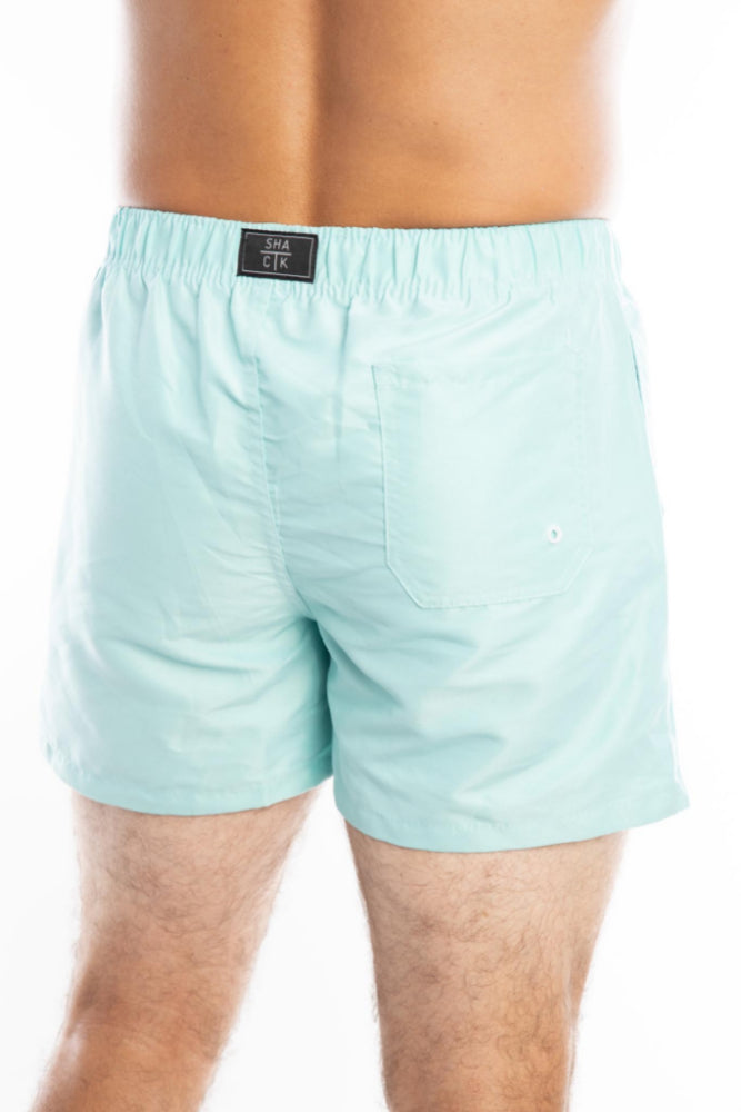 Maillot De Bain Uni À Bande Élastique Pour Homme