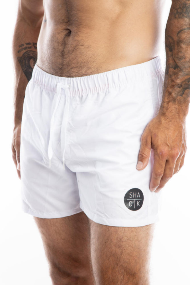 Maillot De Bain Uni À Bande Élastique Pour Homme