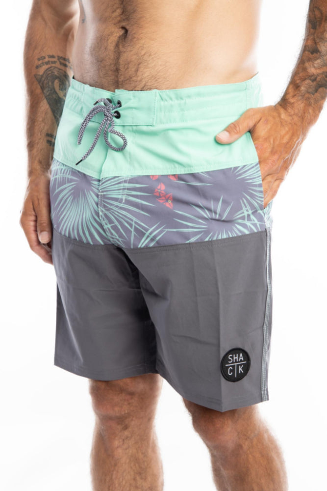 Men's swimsuit - Tropical turquoise