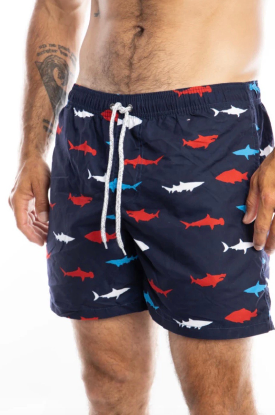 Maillot De Bain Bande Élastique À Imprimé Pour Homme