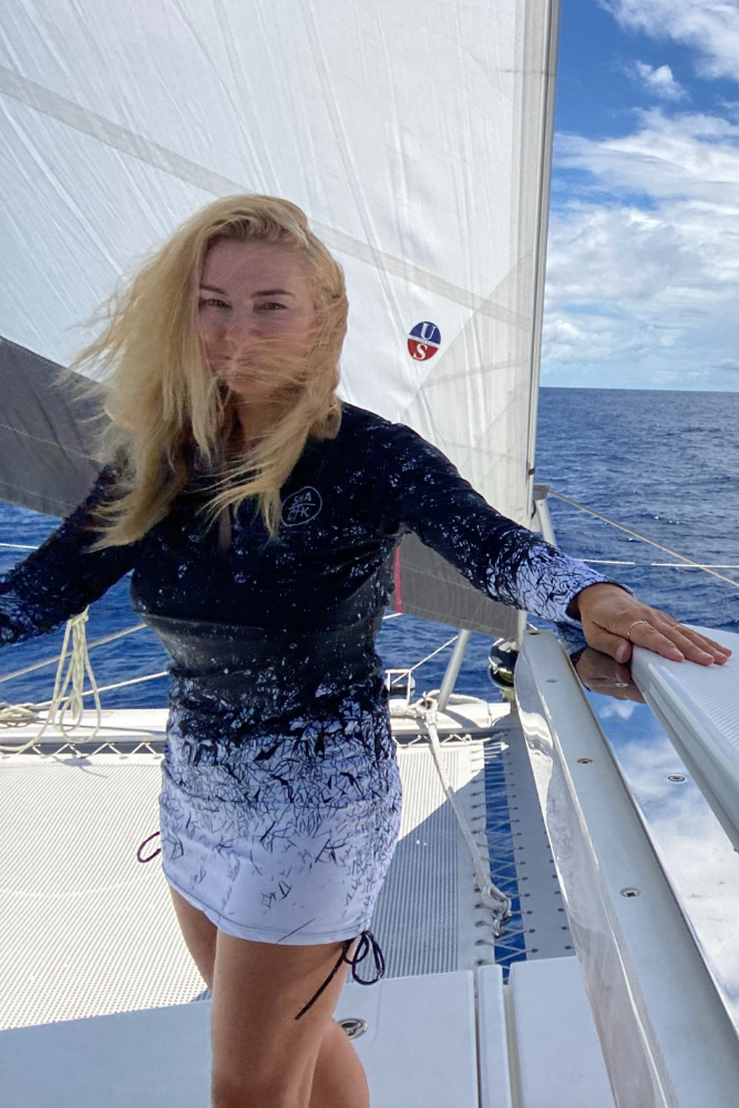 Rashguard Deux Pièces Style Robe Pour Femme