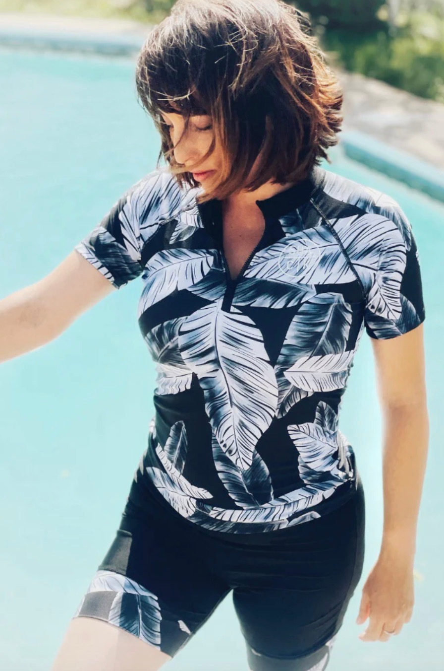 Rashguard Deux Pièces Pour Femme